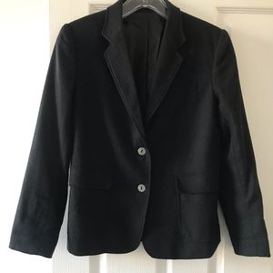 Black Wool Blazer